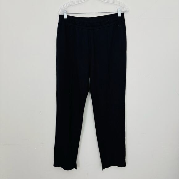 Joe’s Jeans Black Straight Leg Sweatpants Women’s Size L - Picture 1 of 9